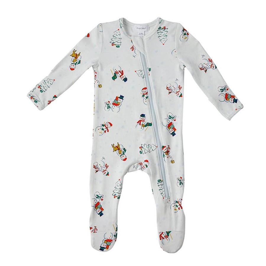 Nursery Snuggle Bugz | Holiday Zipper Footies