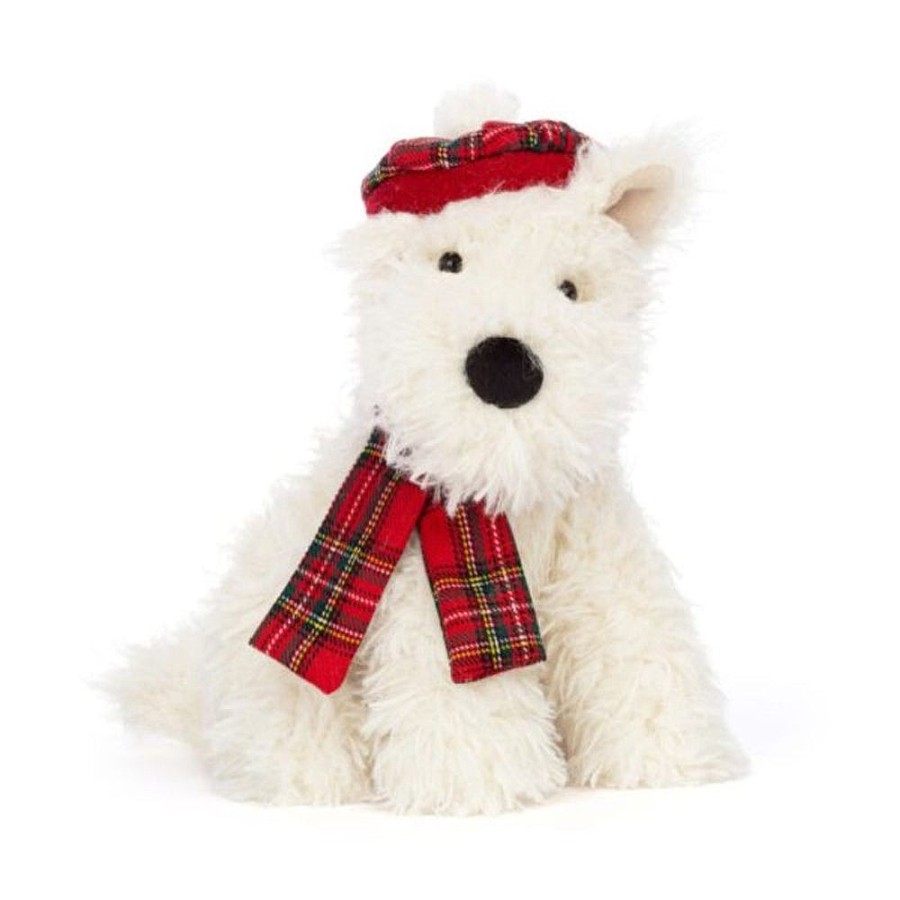 Toys Snuggle Bugz Plush Toys | Winter Warm Munro Scottie Dog