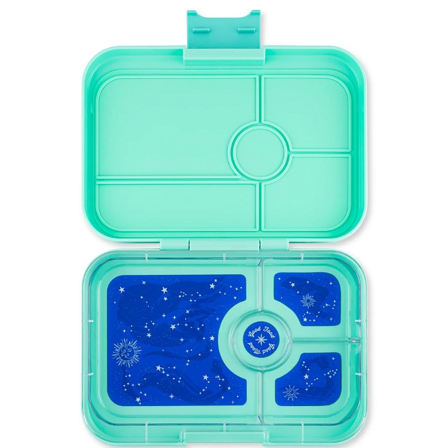 Feeding Snuggle Bugz | Tapas 4 Compartment Bento Lunch Box Bali Aqua