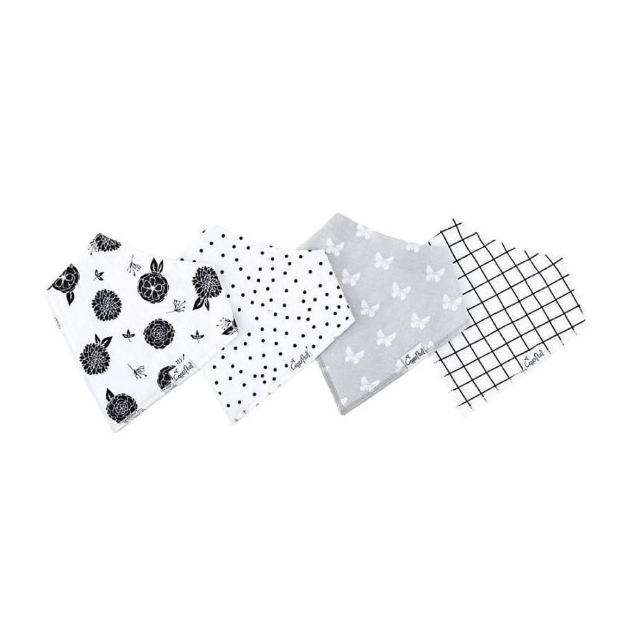 Feeding Snuggle Bugz | Bandana Drool Bibs - 4 Pack