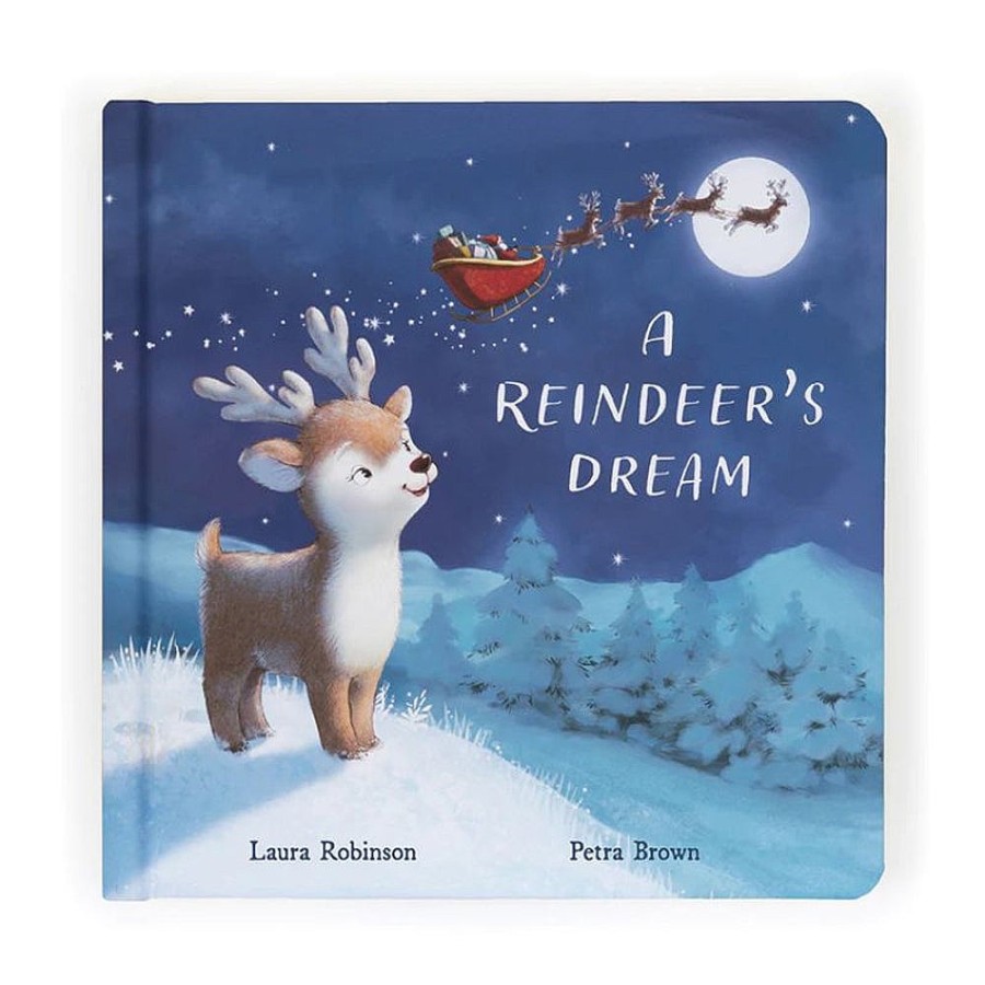 Toys Snuggle Bugz Books | Mitzi Reindeer'S Dream Book