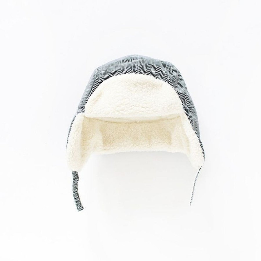 Nursery Snuggle Bugz | Winter Hats Herringbone Grey