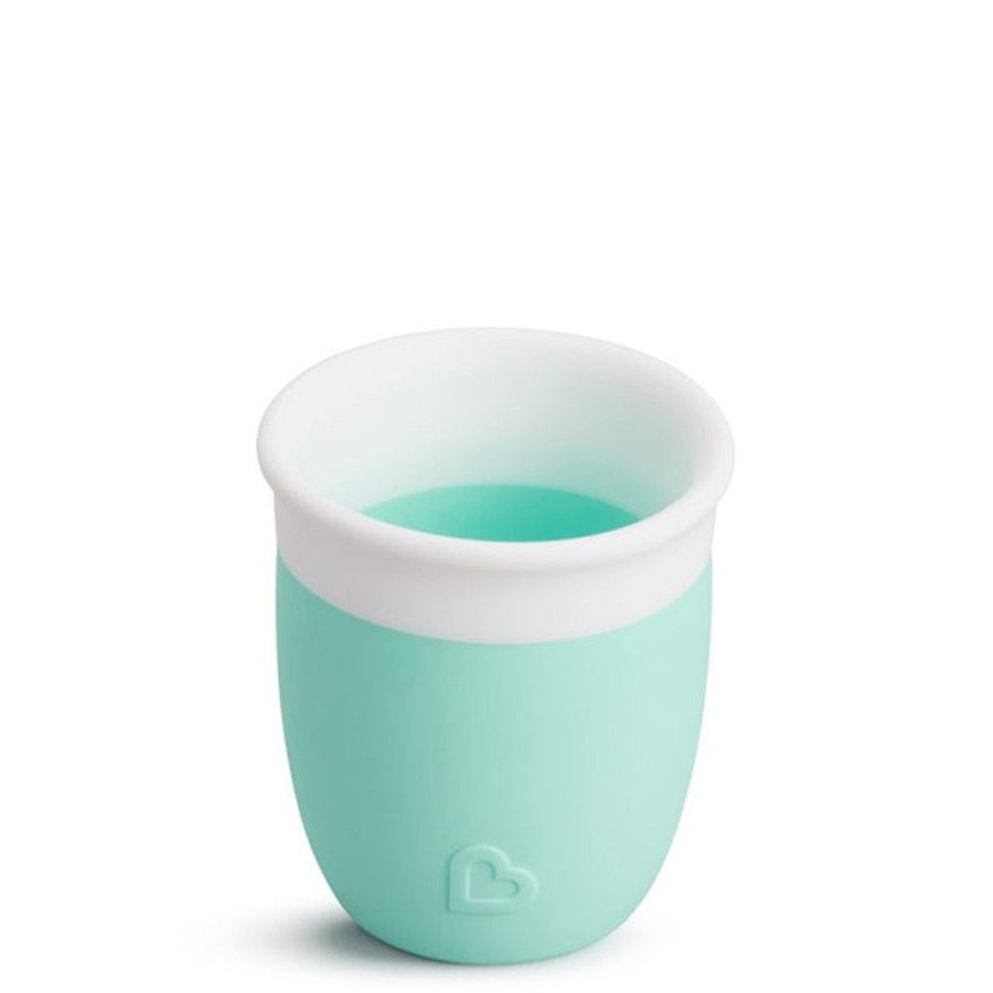 Feeding Snuggle Bugz | C'Est Silicone 2 Oz Open Training Cup Mint