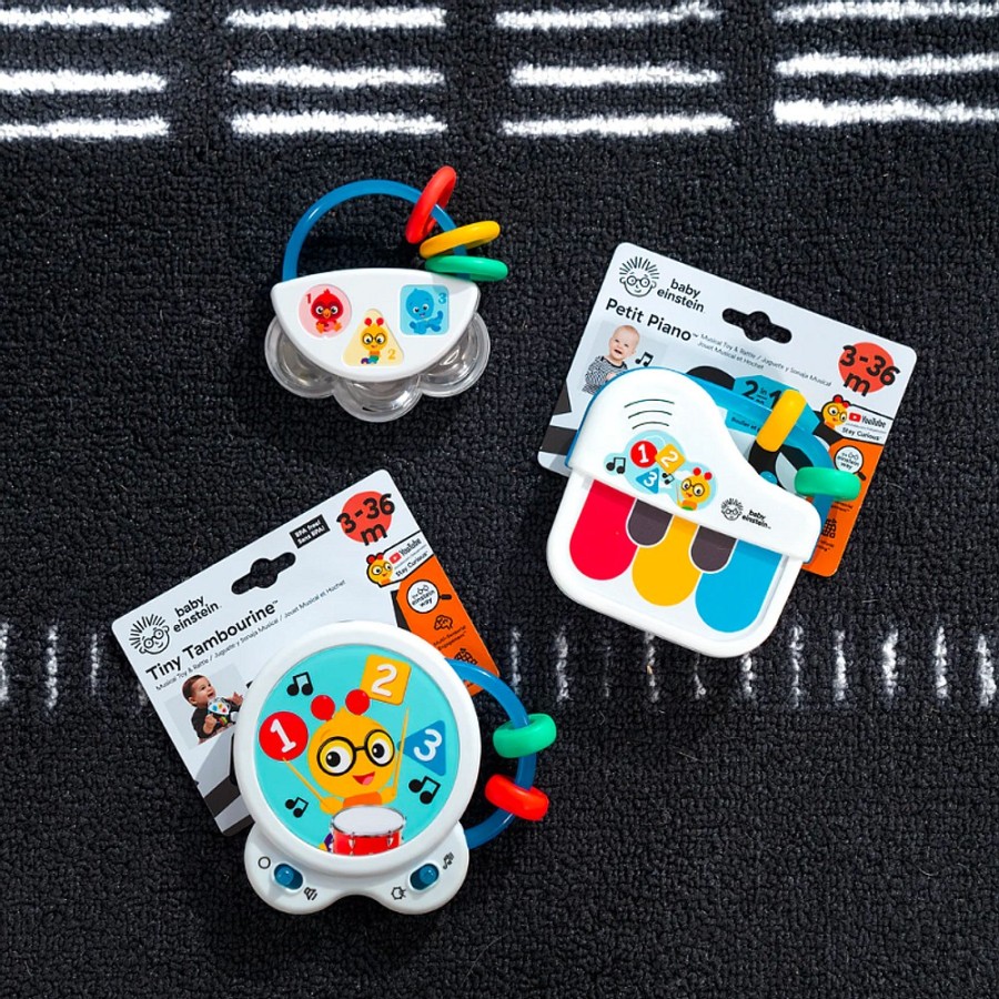 On-The-Go Snuggle Bugz | Small Symphony 3-Piece Musical Toy Set