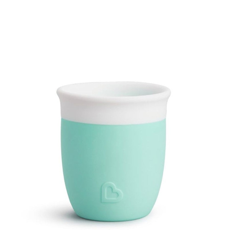 Feeding Snuggle Bugz | C'Est Silicone 2 Oz Open Training Cup Mint