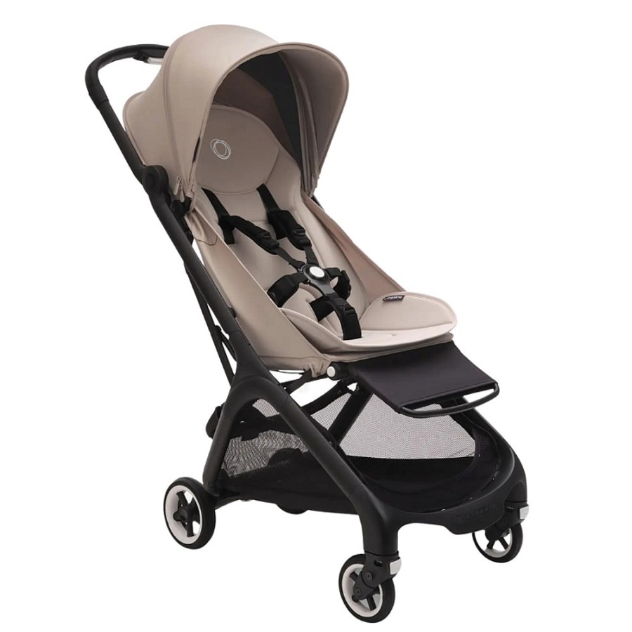 Strollers Snuggle Bugz Lightweight & Travel Strollers | Butterfly Complete Ultra-Compact Stroller Black / Desert Taupe