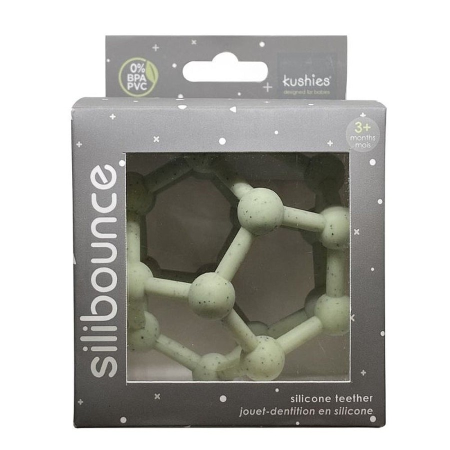 On-The-Go Snuggle Bugz | Silibounce Teether Day Dream Grey Speckle