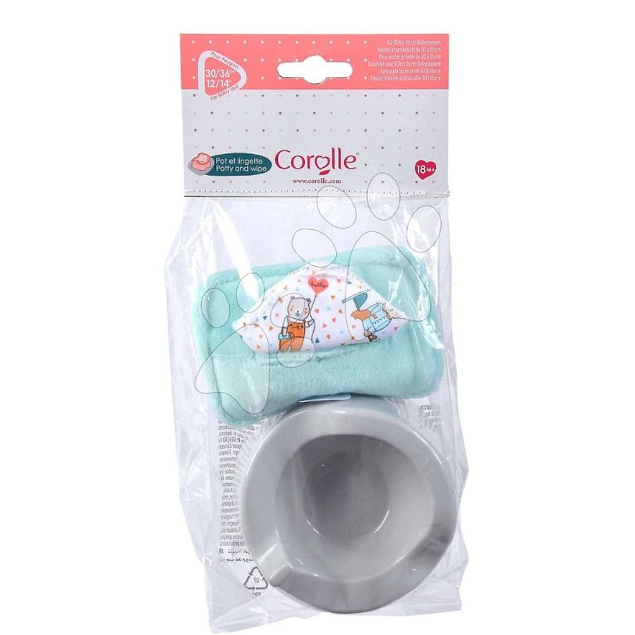 Toys Snuggle Bugz Dolls | Potty And Wipe Baby Doll Accessory Set