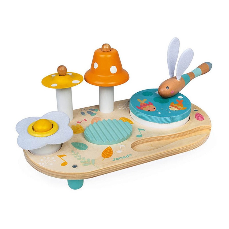 Toys Snuggle Bugz Musical Toys | Wooden Musical Table