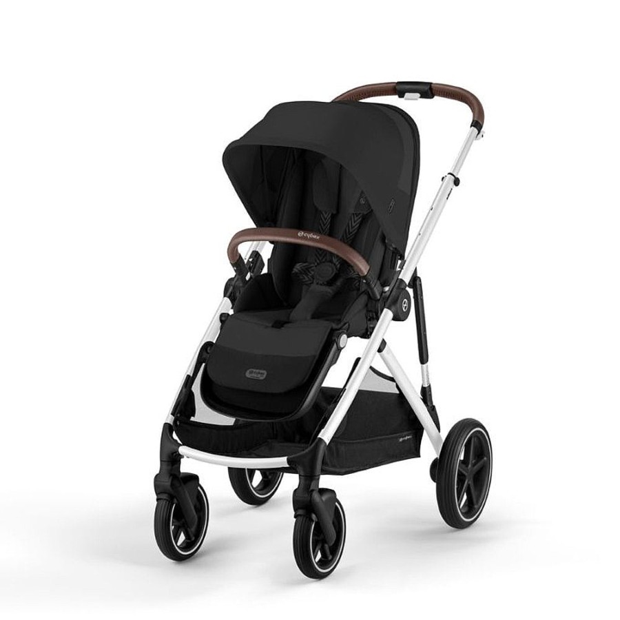 Strollers Snuggle Bugz Full Size Strollers | Gazelle S 2023 Stroller Lava Grey Seat/Silver Frame