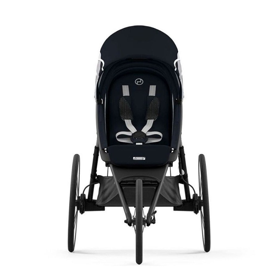 Strollers Snuggle Bugz Jogging Strollers | Avi Jogging Stroller - All Black