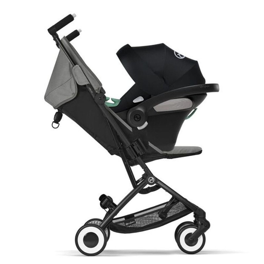 Strollers Snuggle Bugz Lightweight & Travel Strollers | Libelle Ultra Compact Stroller Lava Grey