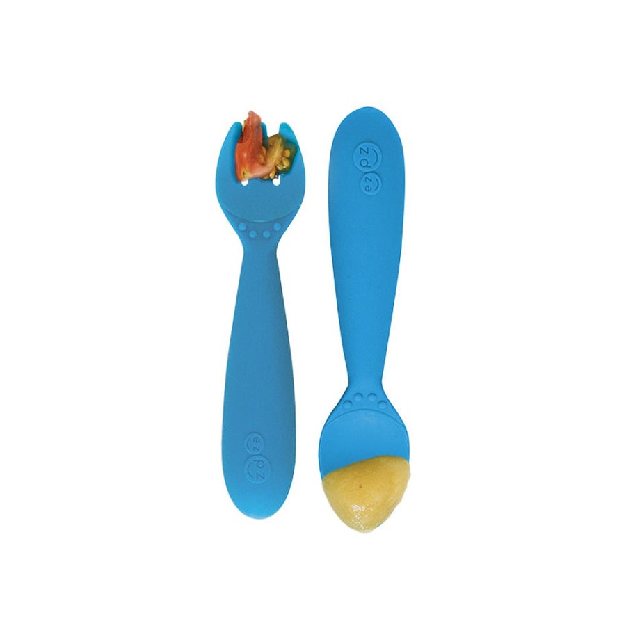 Feeding Snuggle Bugz | Mini Utensil Sets Blue