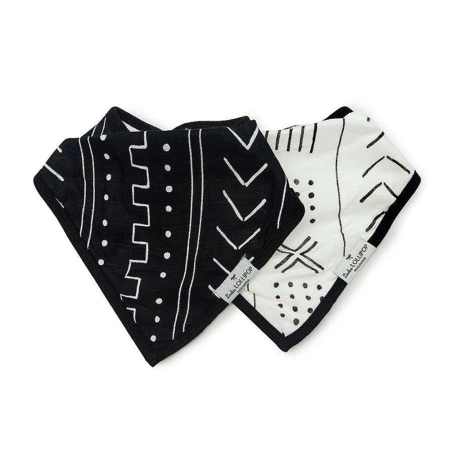 On-The-Go Snuggle Bugz | Muslin Bandana Bib Set - 2 Pack