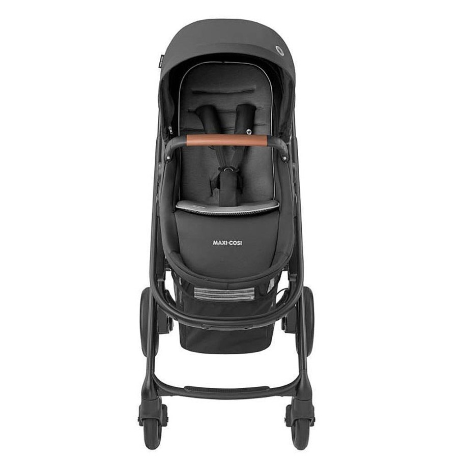 Strollers Snuggle Bugz Lightweight & Travel Strollers | Lila Cp Stroller Essential Black