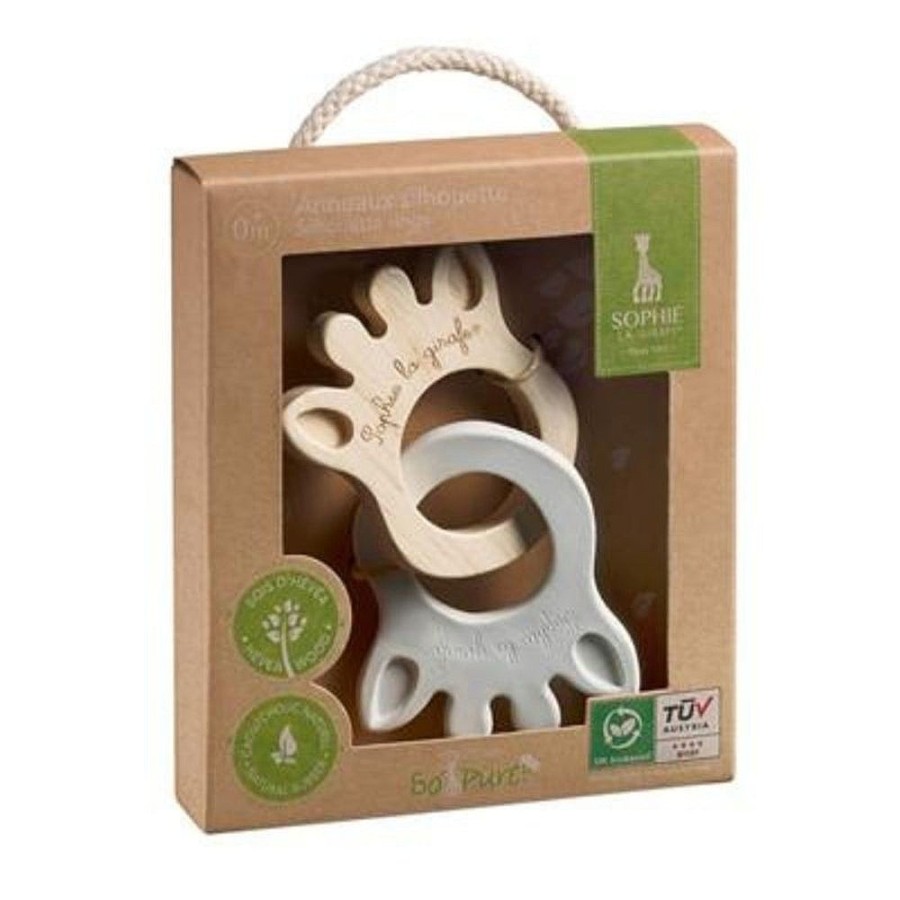 Toys Snuggle Bugz Sensory Toys | So'Pure Rubber & Wood Silhouette