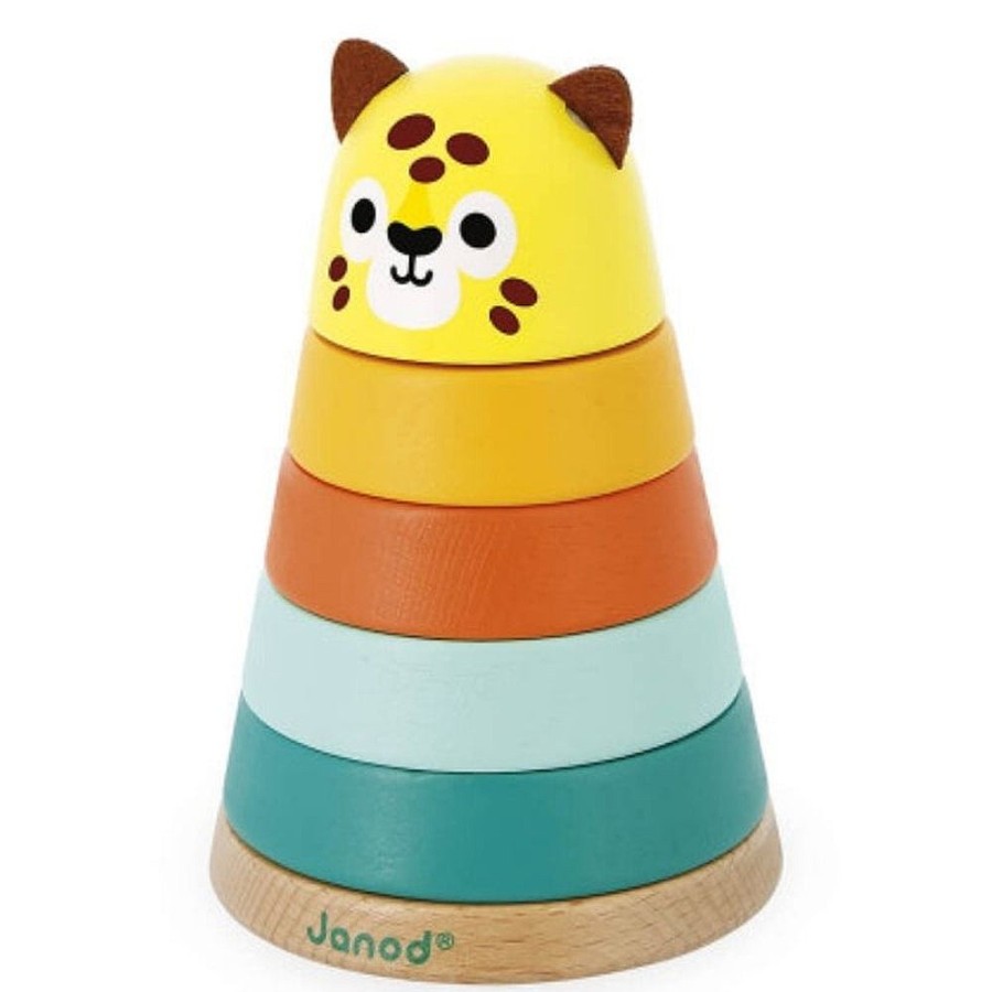 Toys Snuggle Bugz Sensory Toys | Stack-Your-Own Jaguar