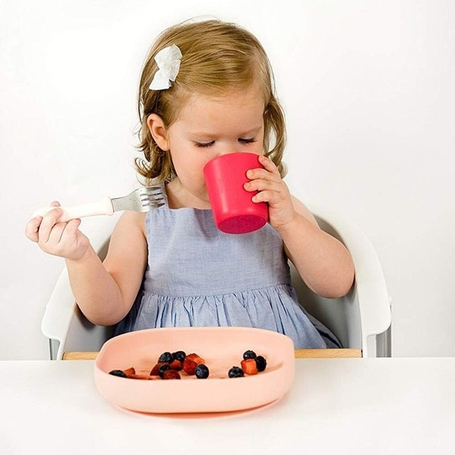 Feeding Snuggle Bugz | Silicone Suction 4-Piece Meal Set Pink