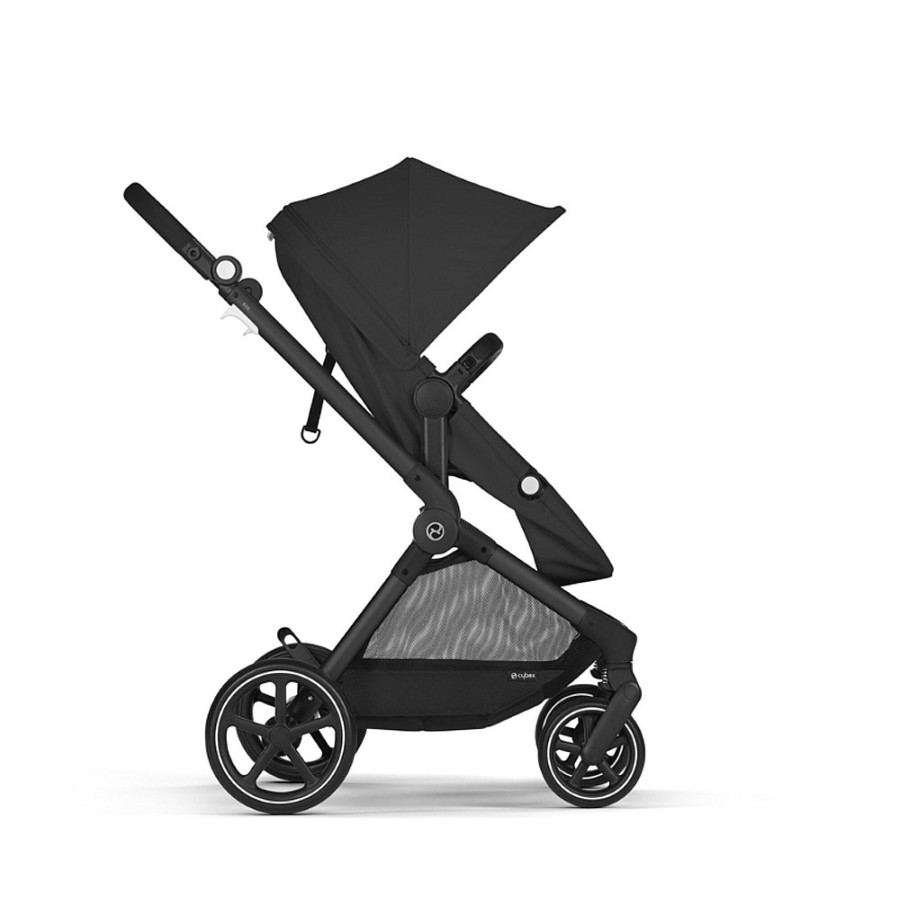 Strollers Snuggle Bugz Full Size Strollers | Eos 2-In-1 Stroller - Moon Black