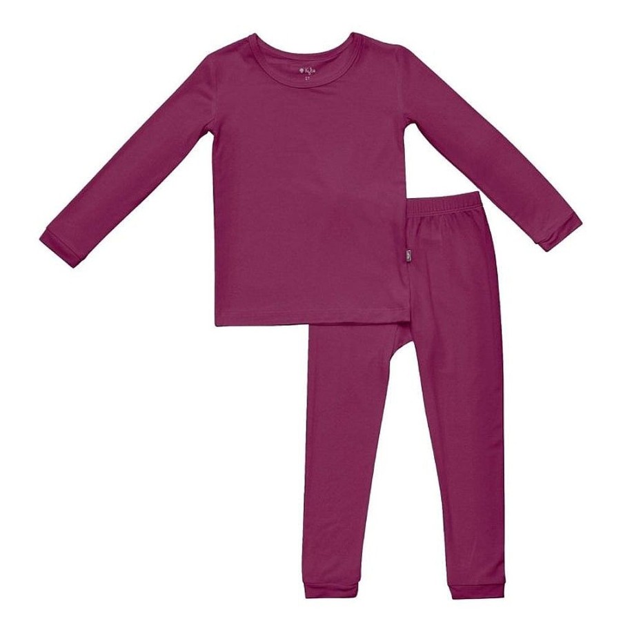 Nursery Snuggle Bugz | Long-Sleeve Bamboo Toddler Pajama Set Midnight