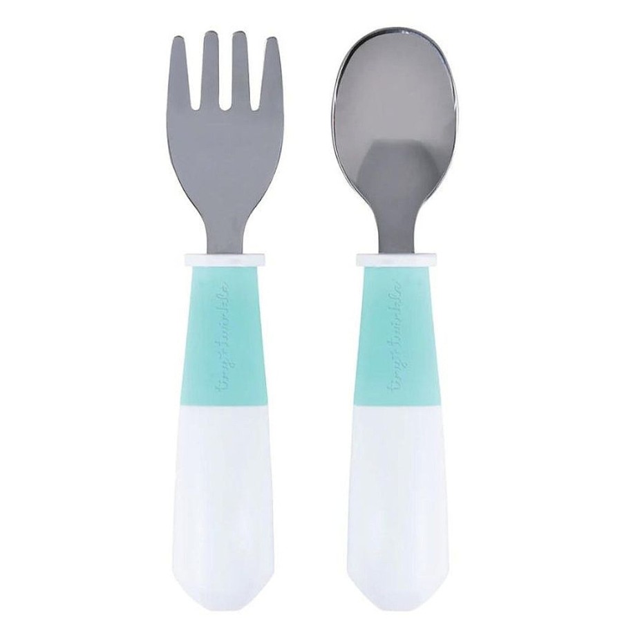 Feeding Snuggle Bugz | Toddler Fork And Spoon Sets Mint