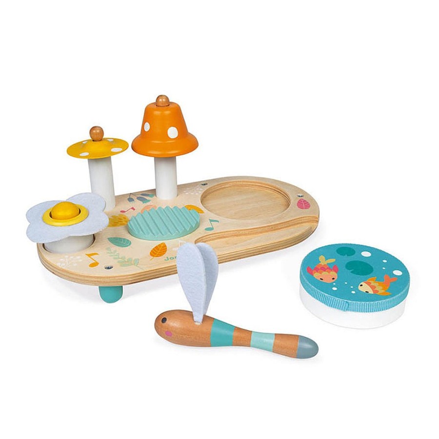 Toys Snuggle Bugz Musical Toys | Wooden Musical Table