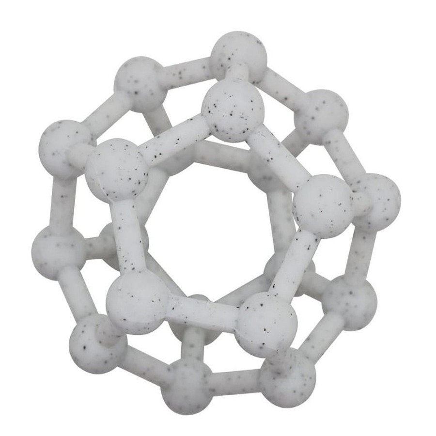 On-The-Go Snuggle Bugz | Silibounce Teether Day Dream Grey Speckle