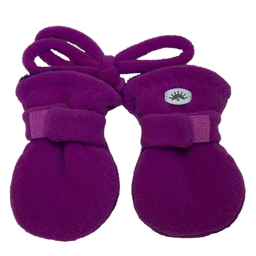 Nursery Snuggle Bugz | Fleece Mitten - One Size Purple