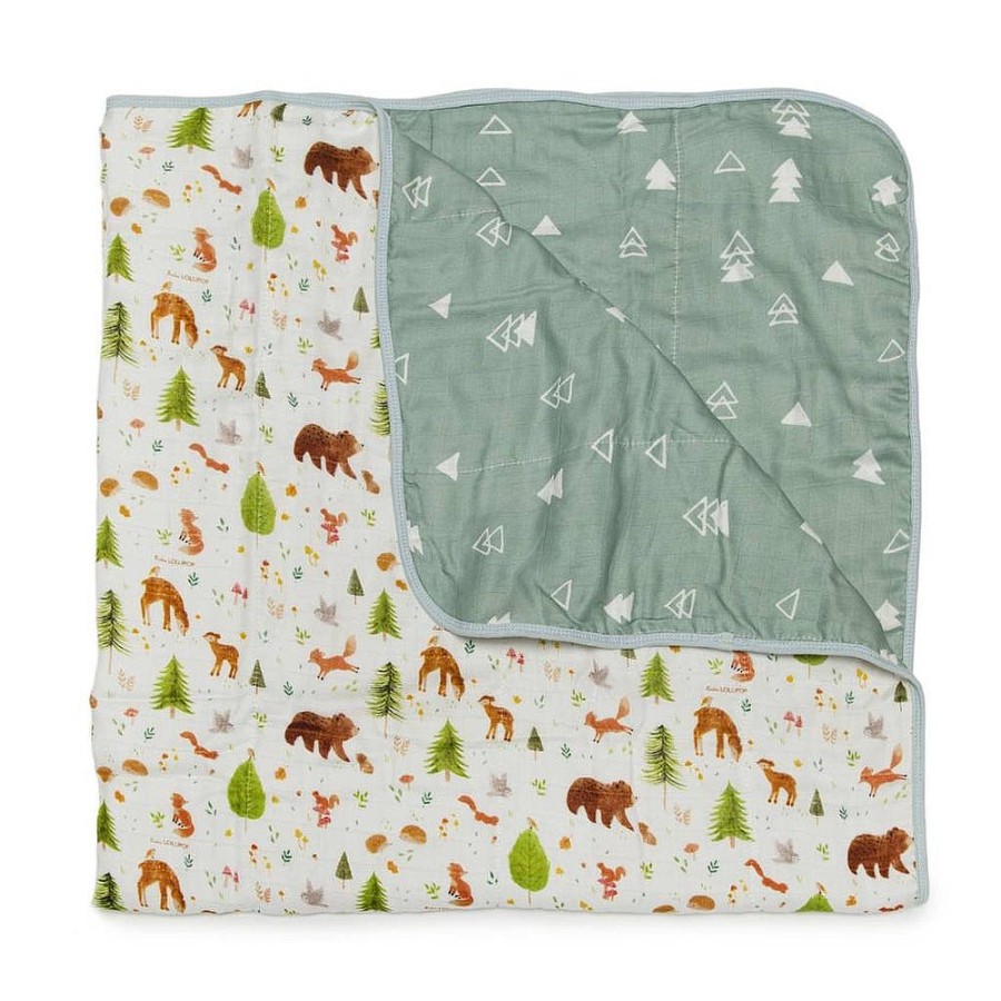 On-The-Go Snuggle Bugz | Muslin Quilt Blanket