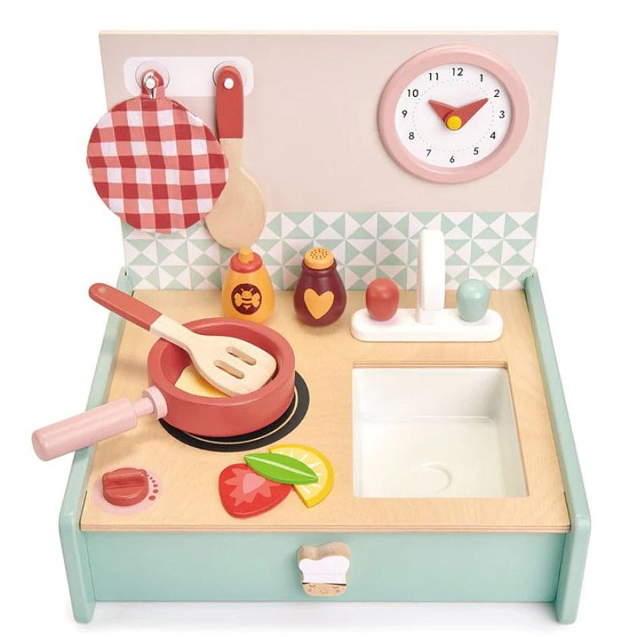 Toys Snuggle Bugz Pretend Play | Mini Chef Kitchenette