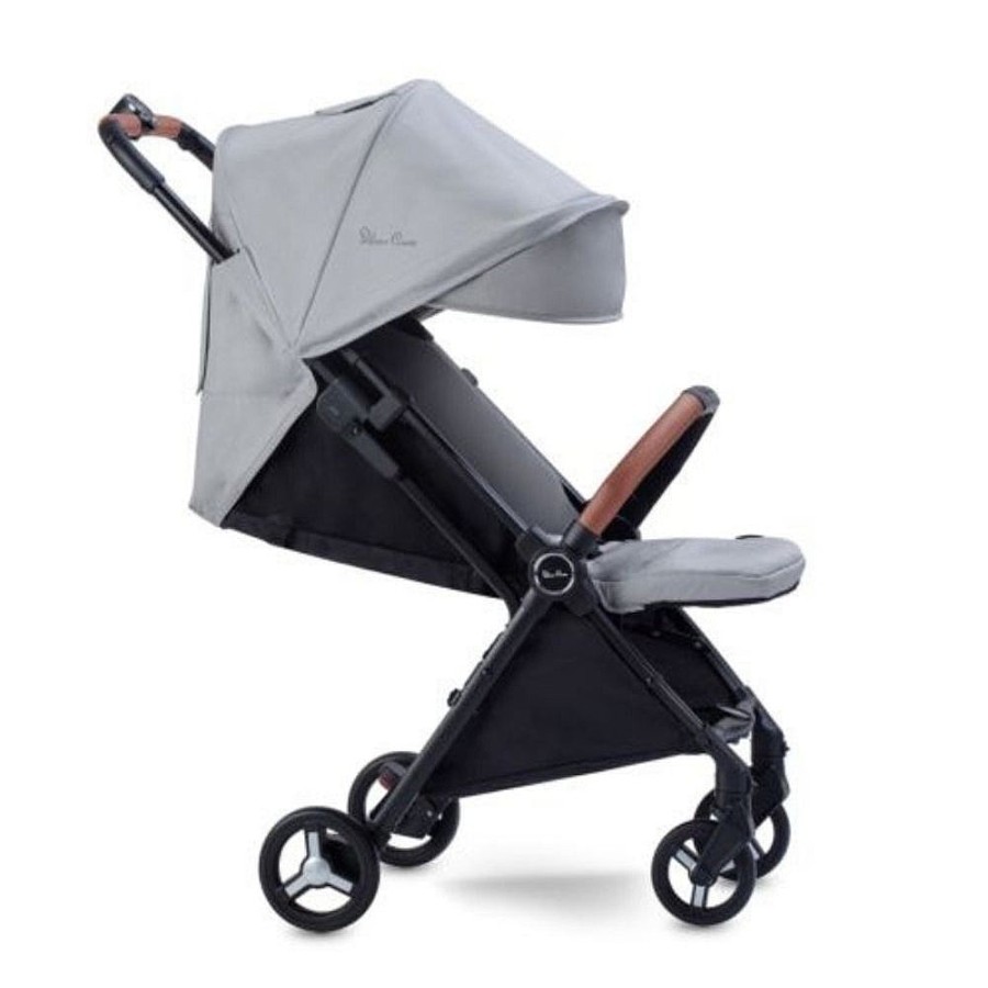 Strollers Snuggle Bugz Lightweight & Travel Strollers | Jet Ultra Compact Stroller - Special Edition Silver