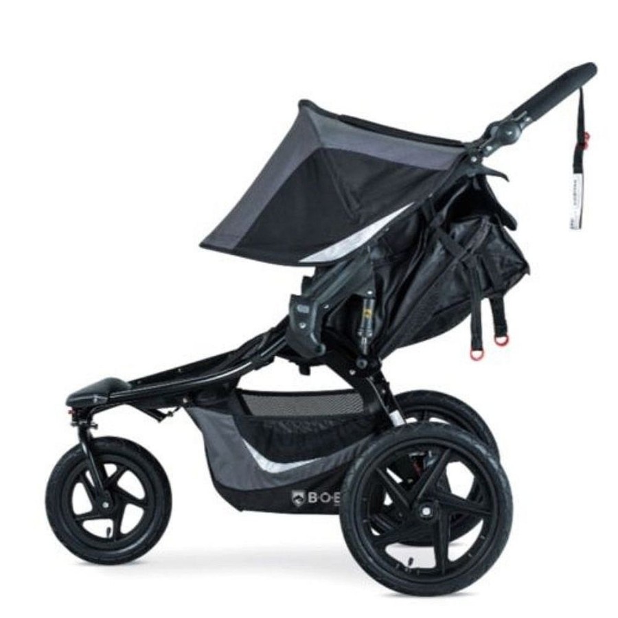 Strollers Snuggle Bugz Jogging Strollers | Revolution Flex Duallie 3.0 Double Stroller Graphite