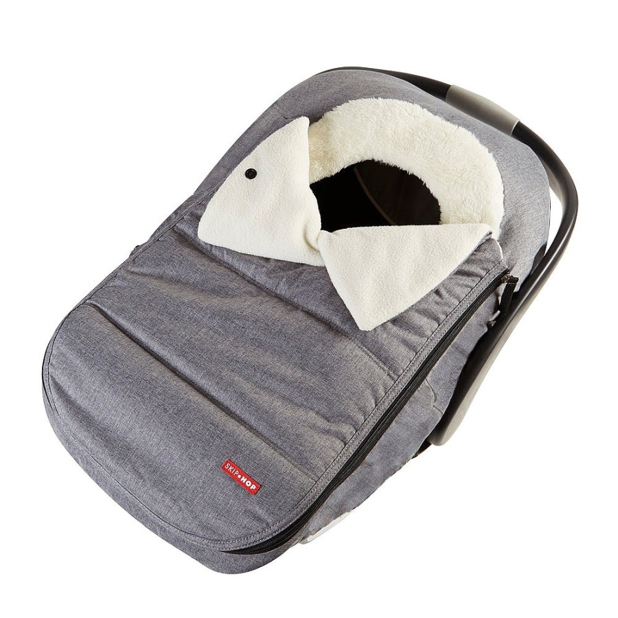 Car Seats Snuggle Bugz Car Seat Covers | Stroll & Go Car Seat Cover Heather Grey