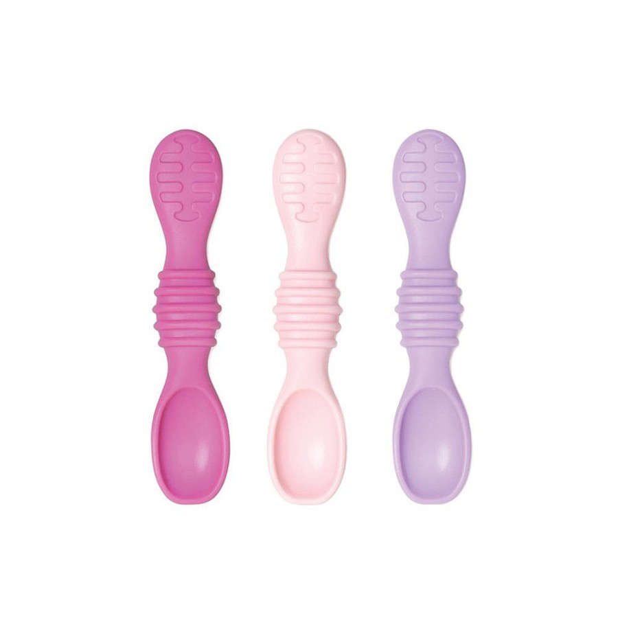 Feeding Snuggle Bugz | Silicone Dipping Spoons - 3 Pack Lollipop