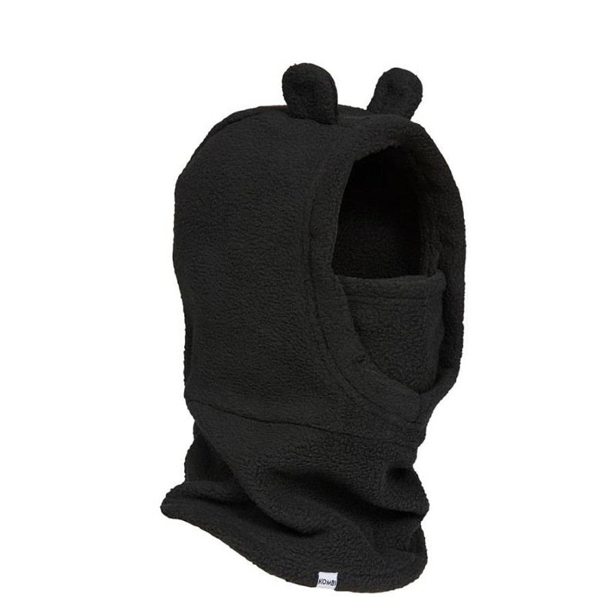 On-The-Go Snuggle Bugz | Sasquatch 3-In-1 Fleece Balaclava Black