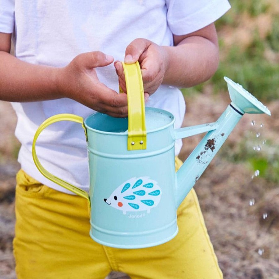 Toys Snuggle Bugz Pretend Play | Happy Garden Metal Watering Can