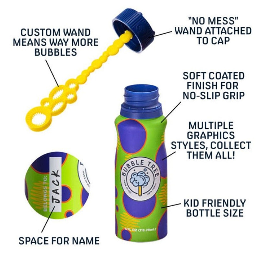 Toys Snuggle Bugz Outdoor & Ride-On Toys | 1 Liter 2 Bottle Refillable Bubble System