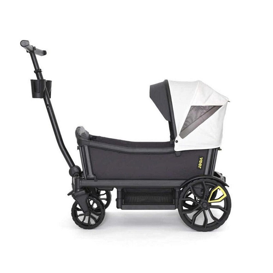 Strollers Snuggle Bugz Wagons | Visor For Retractable Canopy - Grey