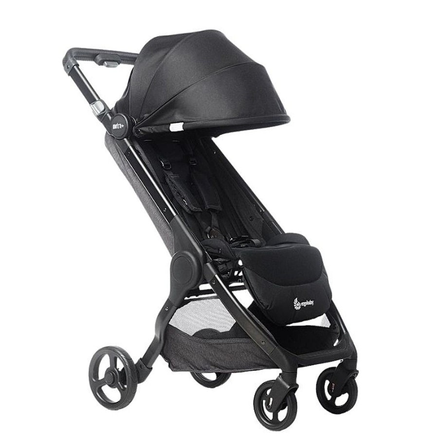 Strollers Snuggle Bugz Lightweight & Travel Strollers | Metro+ Compact City Stroller Black