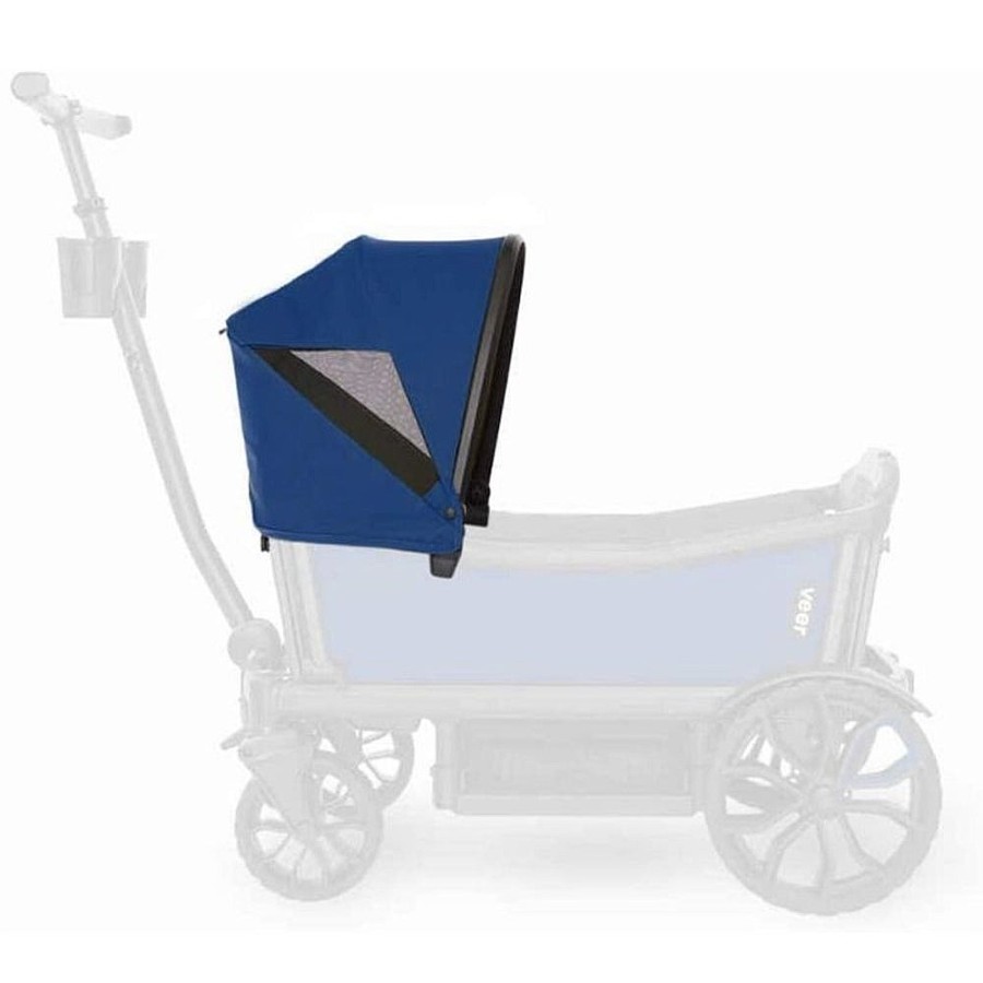 Strollers Snuggle Bugz Wagons | Cruiser Retractable Canopy Black