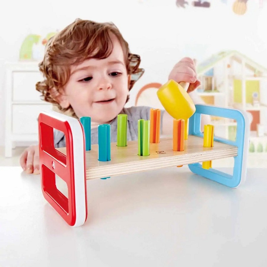 Toys Snuggle Bugz Wooden Toys | Rainbow Pounder