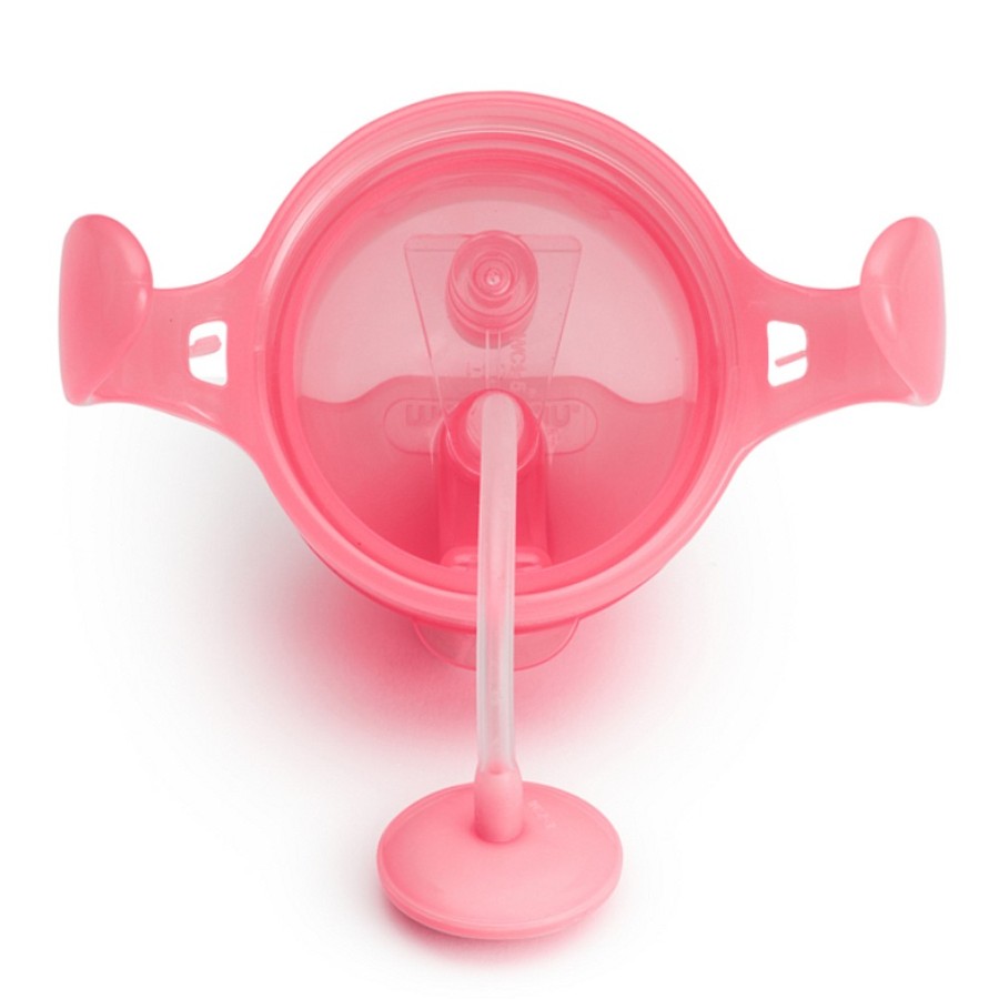 Feeding Snuggle Bugz | Any Angle Click Lock 7Oz Weighted Straw Trainer Cup Pink