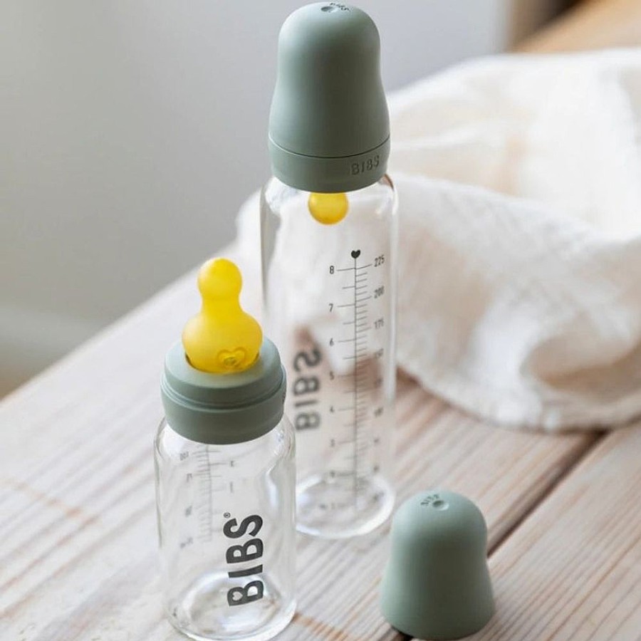 On-The-Go Snuggle Bugz | Glass Bottle Complete Set - 225Ml Ivory