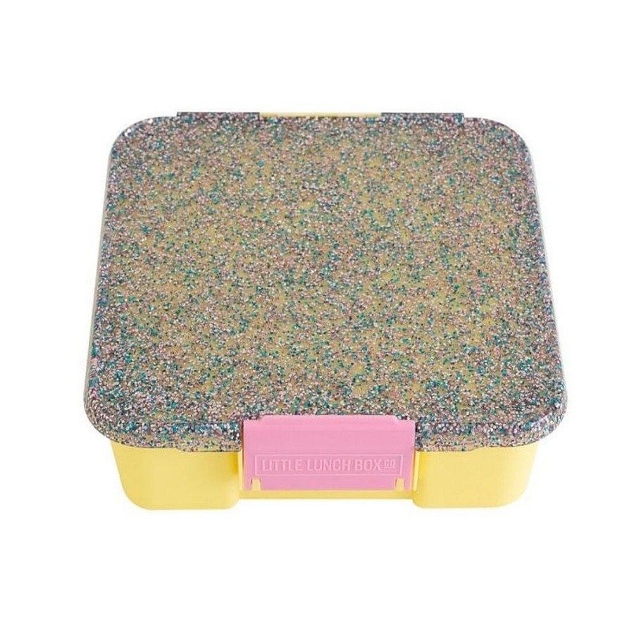 Feeding Snuggle Bugz | Bento 5 Lunch Boxes Glitter Yellow