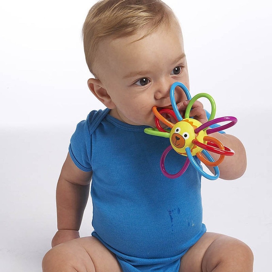 Toys Snuggle Bugz Sensory Toys | Winkel Teether Rattle Toy - Animals