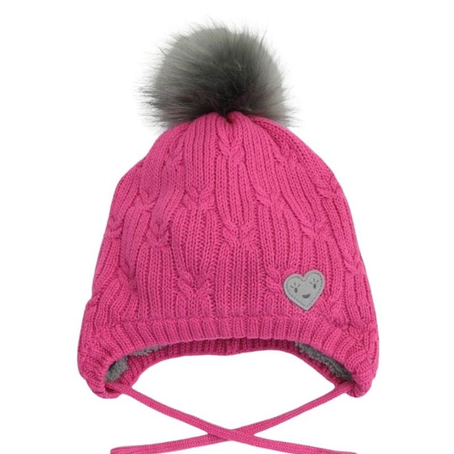 Nursery Snuggle Bugz | Pom Pom Heart Hat Cabaret