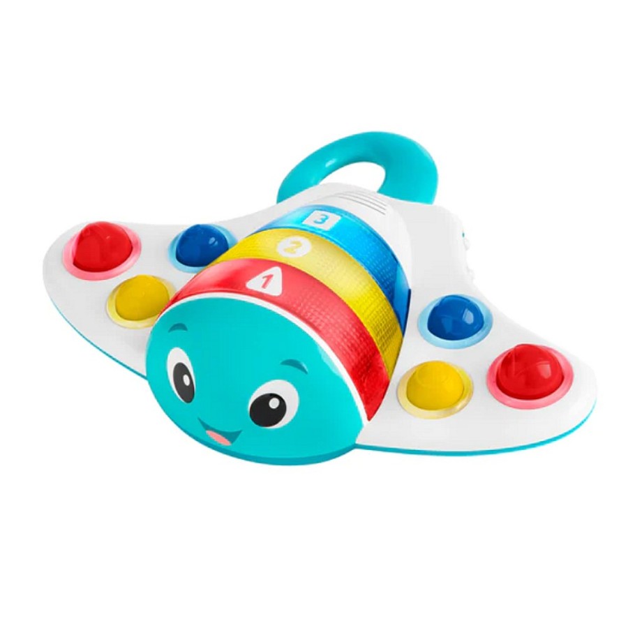 On-The-Go Snuggle Bugz | Pop & Explore Stingray Popper Toy