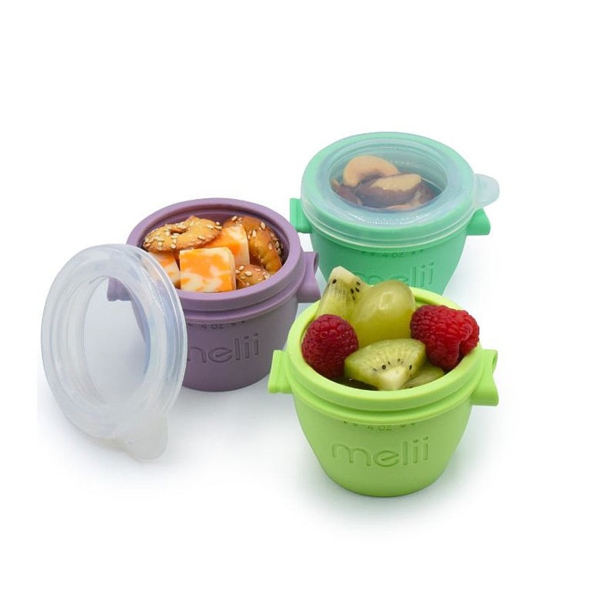 Feeding Snuggle Bugz | 100% Silicone Snap & Go Pods (4Oz, Set Of 4)