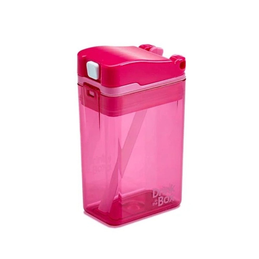 Feeding Snuggle Bugz | Reusable Drink Box - 8Oz Pink