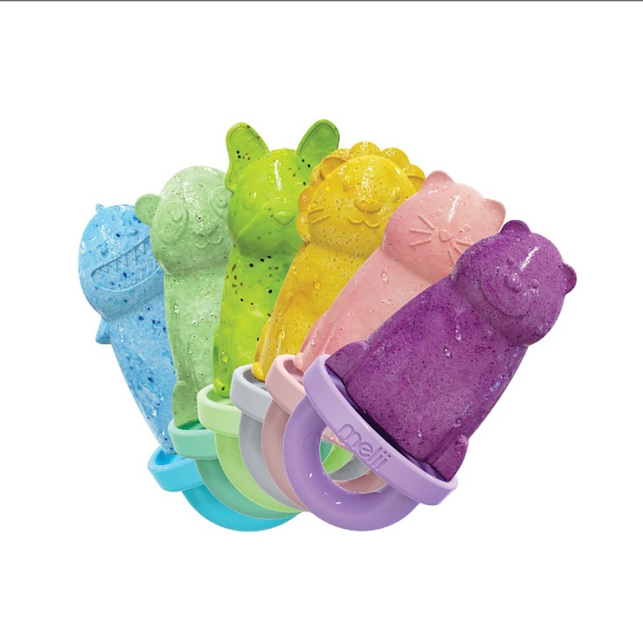 Feeding Snuggle Bugz | Animal Ice Pops With Tray - 6 Pack